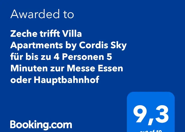 Apartament Zeche Trifft By Cordis Sky Fuer Bis Zu 4 Personen 5 Minuten Zur Messe Oder Hauptbahnhof *